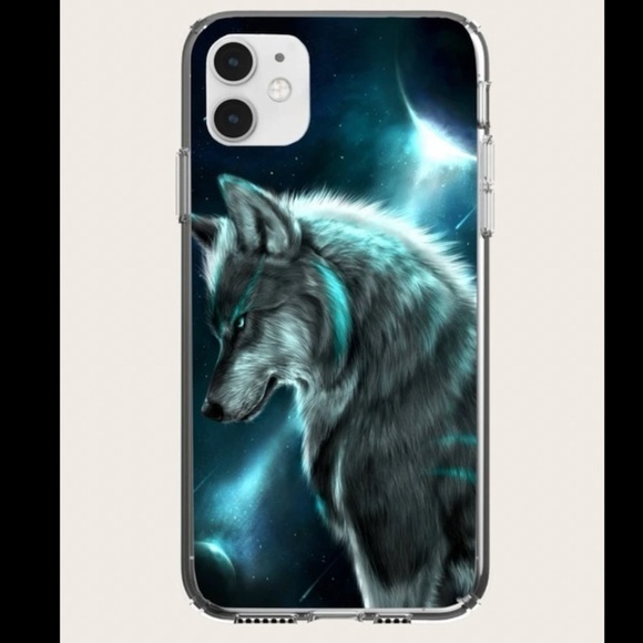 NEW!! Wolf iPhone Case 11/ 11Pro Max/ 12 Pro Max - Picture 1 of 4
